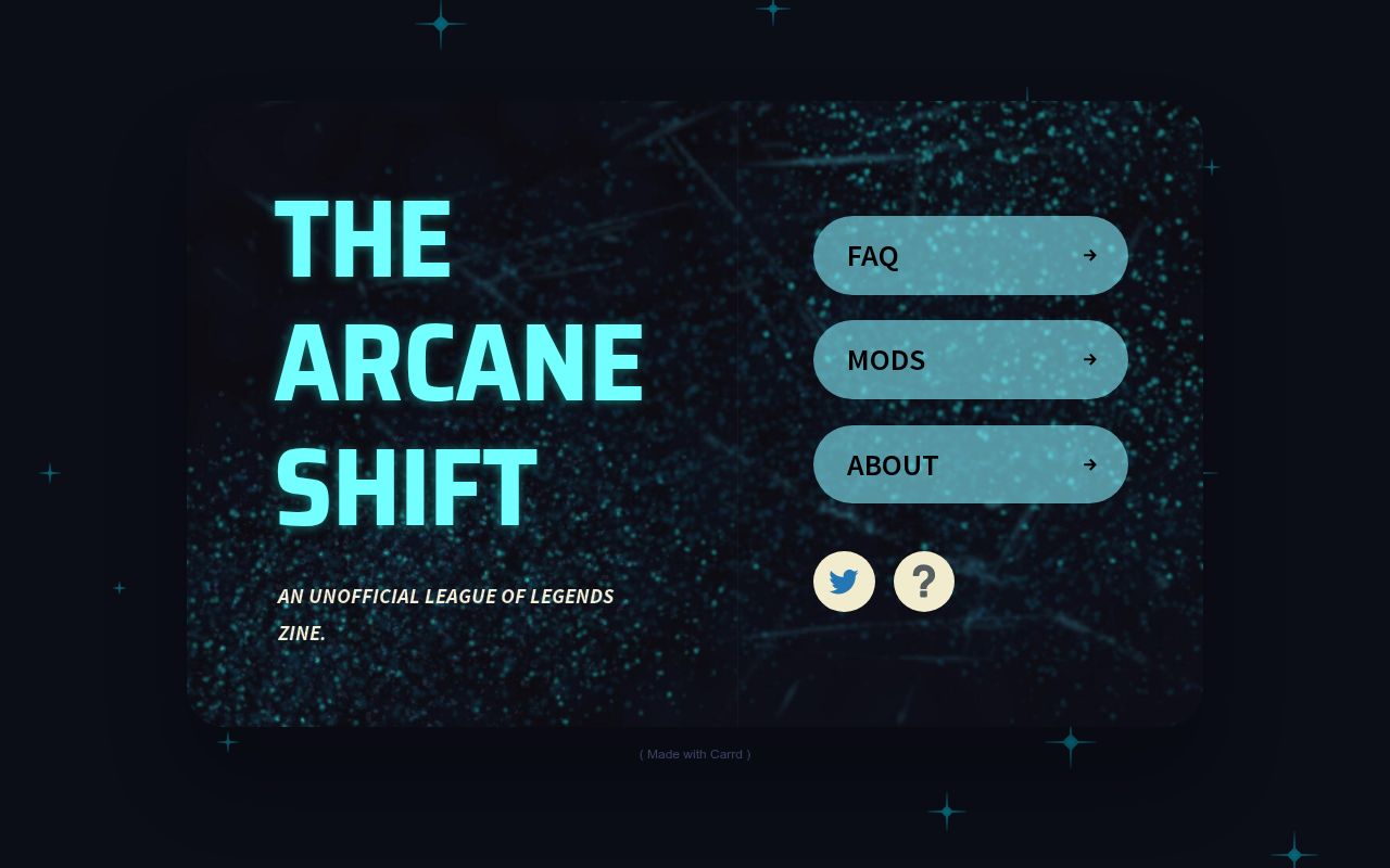 The Arcane Shift